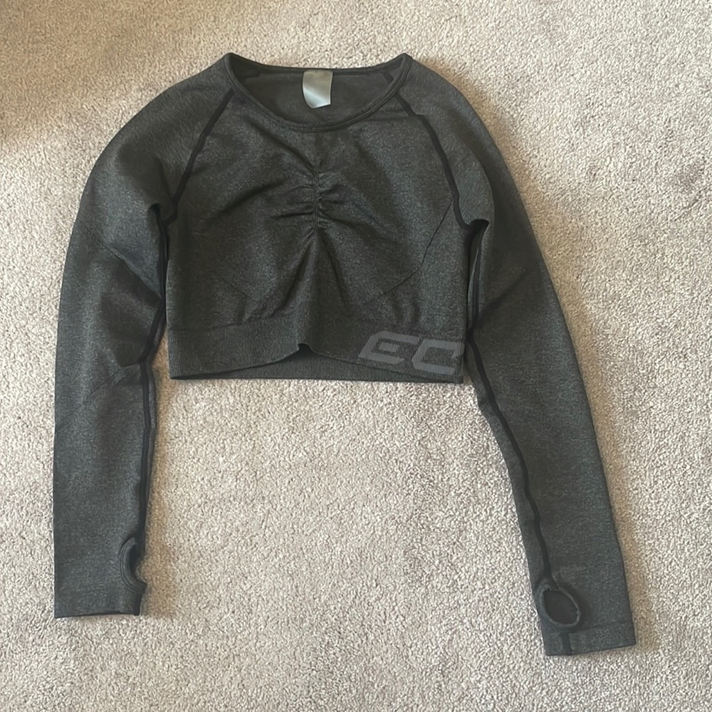 ECHT Apparel cropped long-sleeve shirt